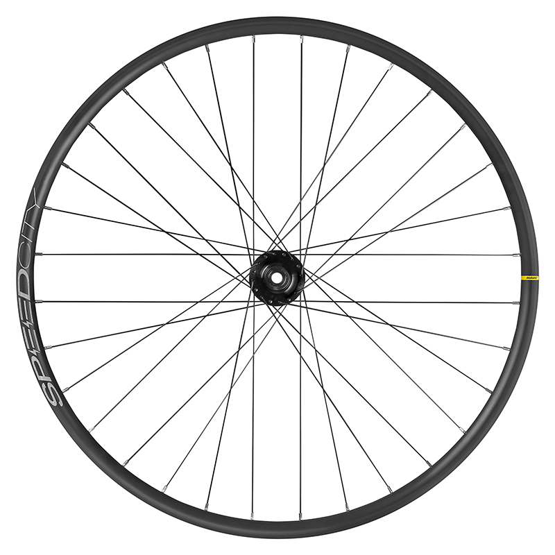 Mavic ROUE VTC - CITY 700 SPEEDCITY TUBELESS READY AVANT DISQUE CENTERLOCK AXE 12-100 NOIR