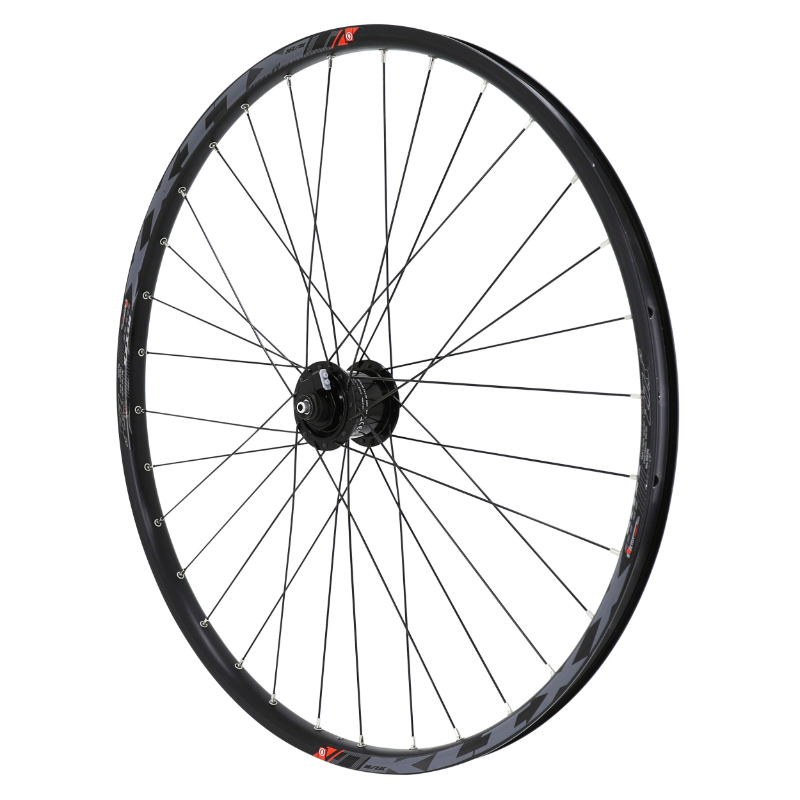 Roue VTT 27,5 Karma Disc – Avant, Noire, Double Paroi, Moyeu 6 Trous, Marque Velox