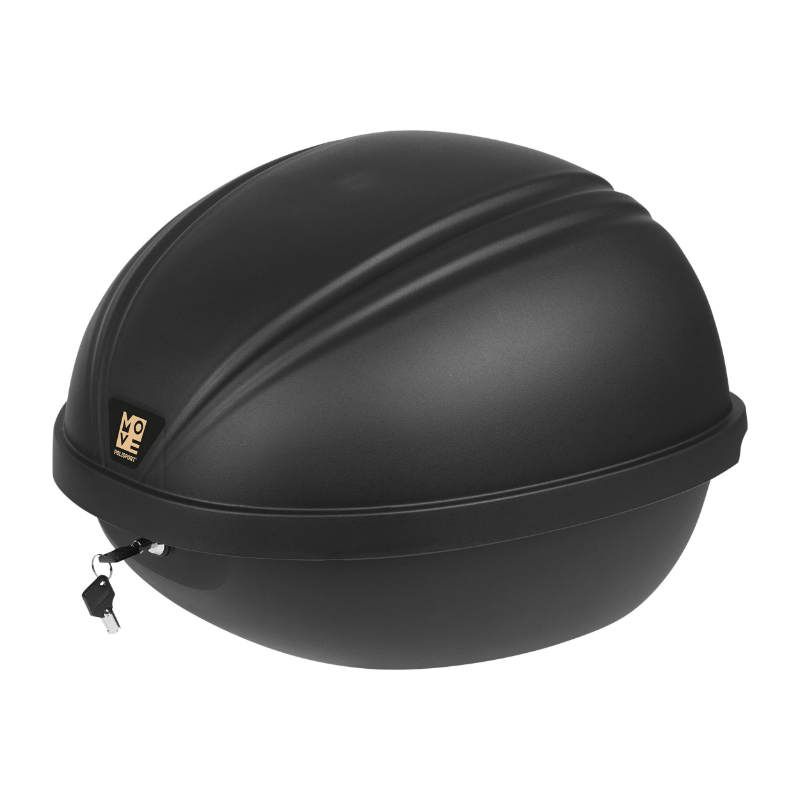 Coffre De Rangement Vélo Polisport 12L Noir - Fixation Rapide Sur Porte-bagages