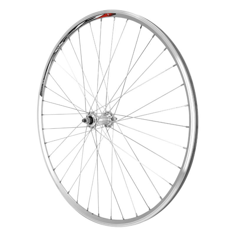 Velox ROUE ROUTE 700 ELAN AVEC ECROUS AVANT CFX ARGENT MOYEU ALU 32 RAYONS GALVA JANTE 13C