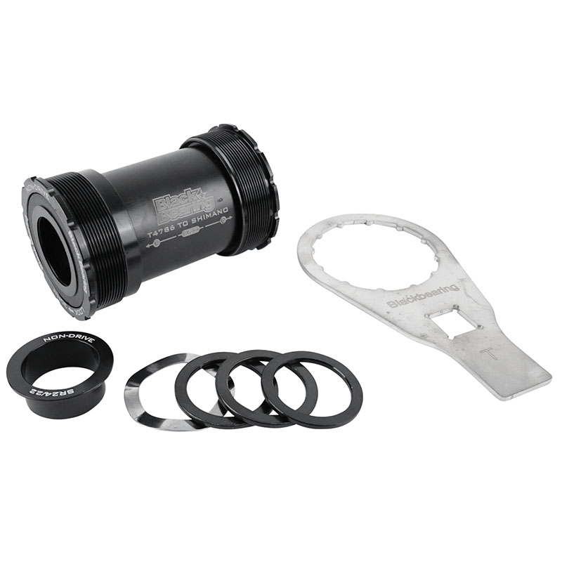 Cuvette De Pédalier Shimano Pour Route - Nylon - Diam 41 Axe 24mm - 86.5-92mm