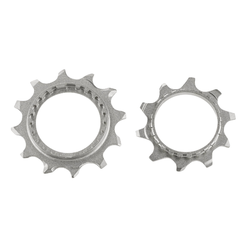 Pédalier Sturmey Archer 44 dents 170mm fixie noir avec lame argentée - NOIR