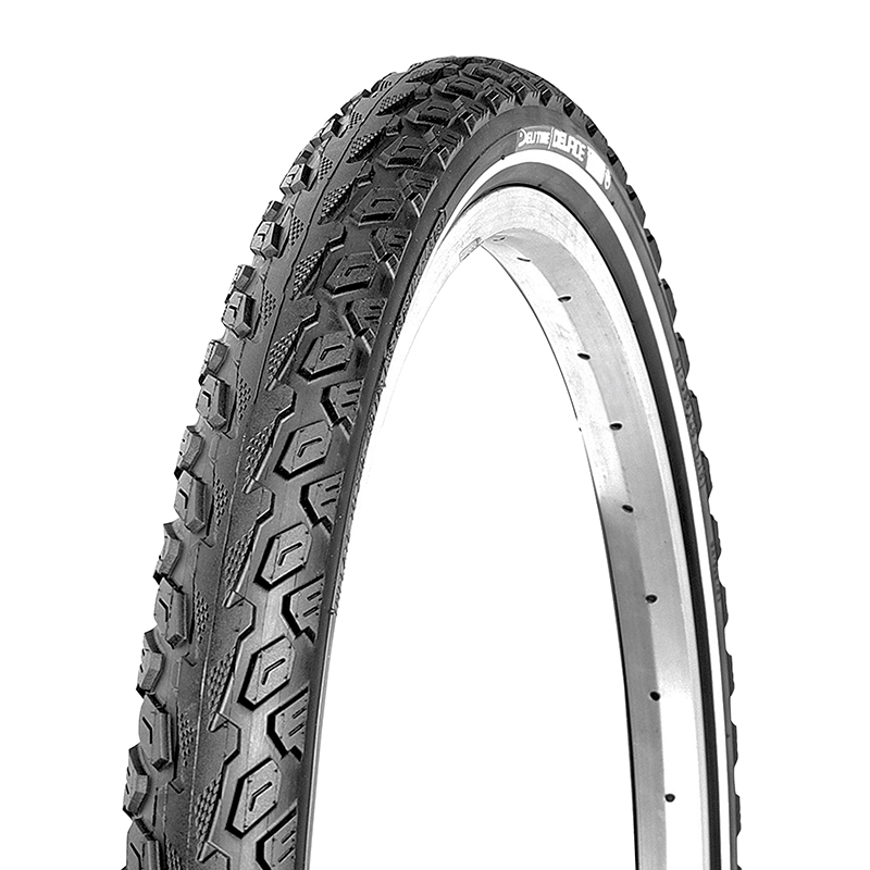 Pneu vtt 24x1.75 noir slick (47-507) - fabricant Deli Tire