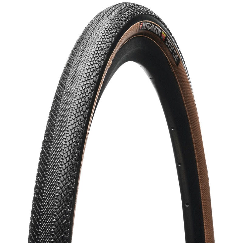 Hutchinson PNEU GRAVEL 700 X 40 OVERIDE RENFORCE NOIR-MARRON TUBELESS-TUBETYPE RENFORCE TS (40-622)