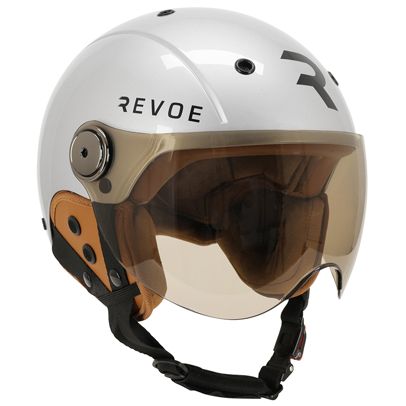 Revoe Clips Revoe Casque velo adulte premium urbain-city gris silver t 59-60 ...