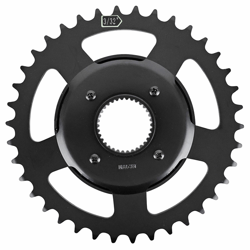 PLATEAU VAE BAFANG POUR MOTEUR M420 CL 49 mm 38 DTS NOIR (CW G332.1C)