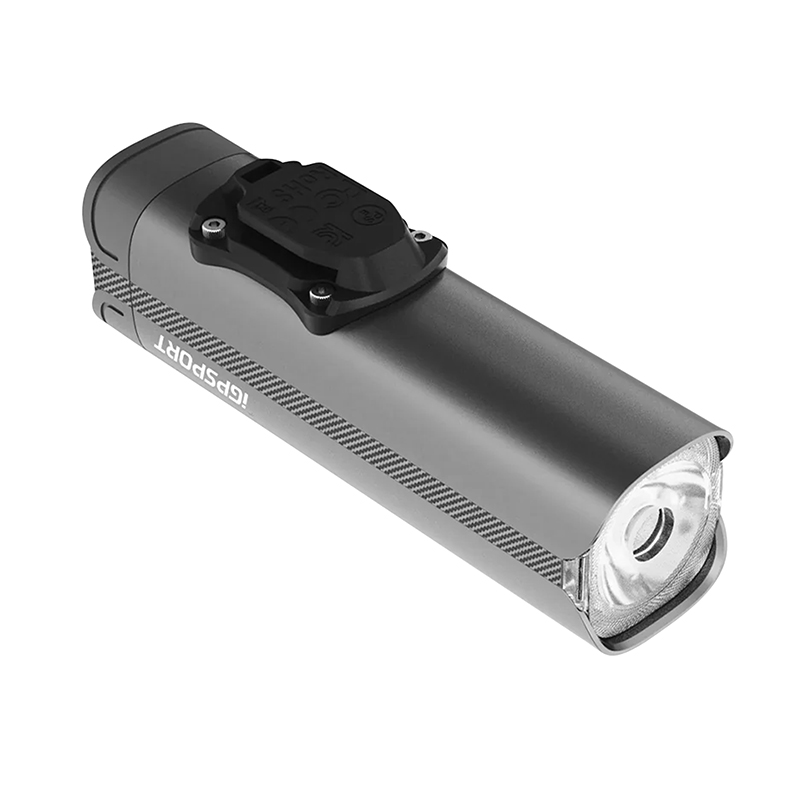 Igpsport Eclairage velo avant vs1200 - se fixe sur le support compteur