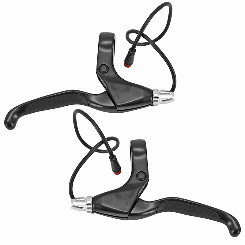 P2R Levier-manette vtt 3x8v noir alu azera pour frein v-brake compatible shimano (paire) | 27.82 € - Culture Vélo