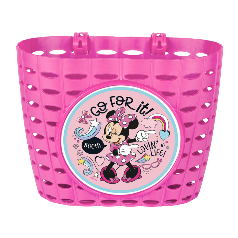 MagiDeal Panier Vélo Plastique Détachable - Rose, 20,5x14x13,5 Cm - Pour Enfants Filles
