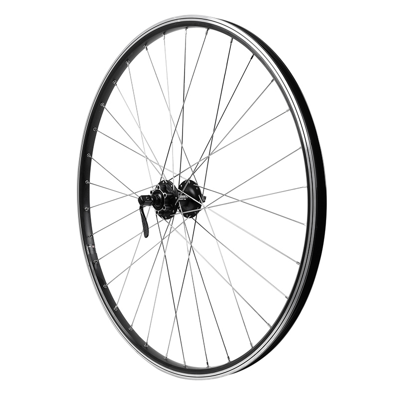 Velox ROUE VTC PATIN BLOCAGE 700 x 35 - 28 M260 AVANT NOIR RENFORCE MOYEU SHIMANO DEORE NOIR