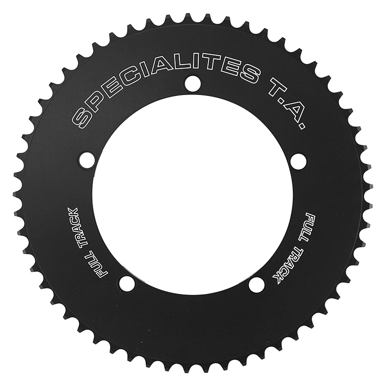 Spécialités TA PLATEAU PISTE 5BRA D.144 TA FULL TRACK NOIR ALU 7075 POUR CHAINE 3.17mm (11-8)