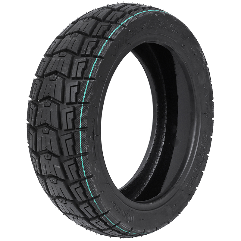 Pneu Tout-terrain 10 X 2,75-6,5 Sans Chambre à Air Pour Trottinettes G2/G3/G2 Ultra – Résistant, 85 Kg, Valve Incluse