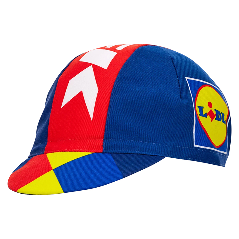 Gist CASQUETTE VELO EQUIPE PRO LIDL - TREK BLEU-ROUGE