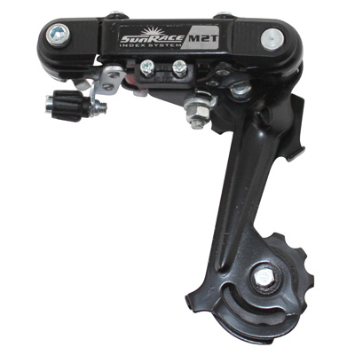 Sunrace PR21770 Chape Courte Dérailleur Arrière Route Sunrace 6-7 Vits - Chape Courte Avec Patte (Compatible Shimano) Dérailleur Vélo