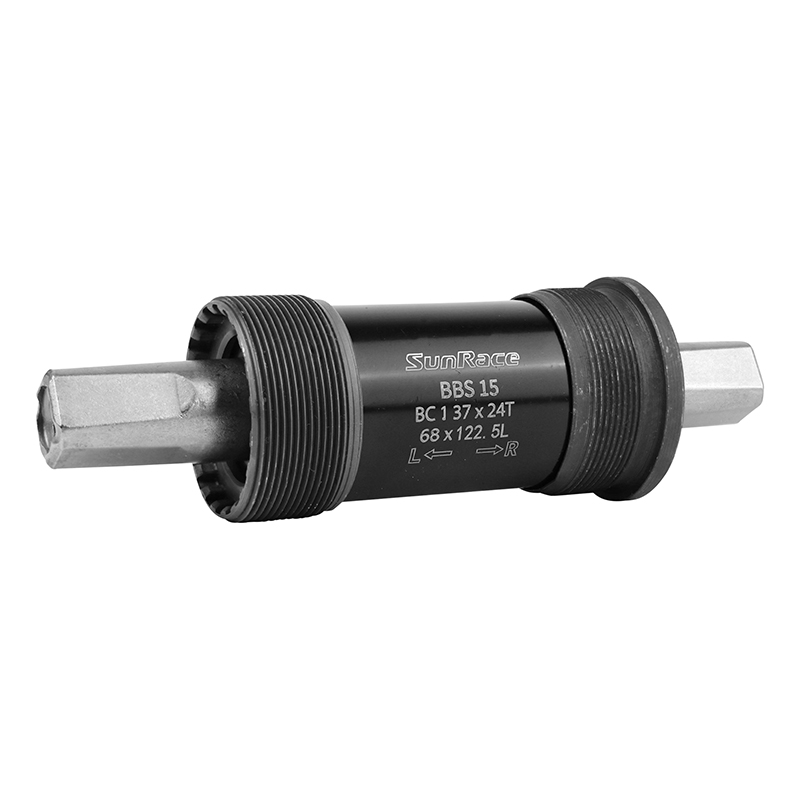 Boitier de pédalier carre 68mm x 118mm marque Sunrace - Pièce vélo