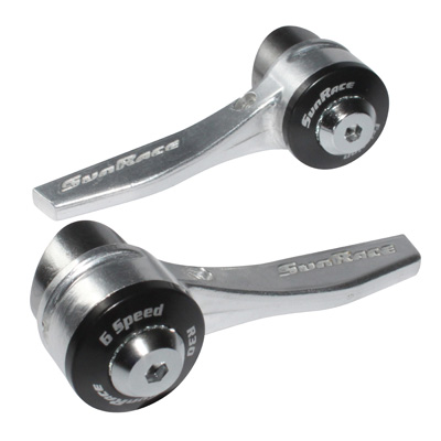 Sunrace MANETTE ROUTE POUR CADRE PLOT BRASER 3x6V. (PAIRE)