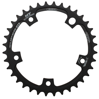 Miche PLATEAU ROUTE 5BRA D.110 ULTRA TORQUE 36DTS POUR CAMPAGNOLO INTERIEUR GRIS FILETE 11V.