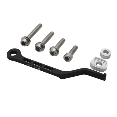 Tendeur de chaine velo fixation base avec jeu lateral
