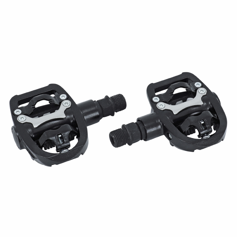 Paire De Pédales Plates P2R Alu Noir – VTT, Descente, BMX – Modèle 1-2 – Neuves