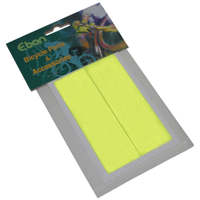 2 Brassards De Sécurité Jaunes Fluo - Rétro-réfléchissants, 36,5 Cm, Running, Vélo, Moto