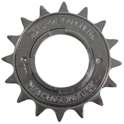 Roue libre 1 vitesses 16d. argent chaine 2.38 marque Sunrace - Matériel pour Vélo - Maxi pièces vélo