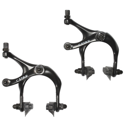 Étriers De Frein à Disque Hydrauliques Aluminium Pour VTT, Route, Fat Bike - Noir