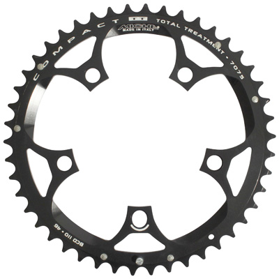 Miche PLATEAU ROUTE 5BRA D.110 46DTS EXTERIEUR TYPE SHIMANO ET CAMPAGNOLO