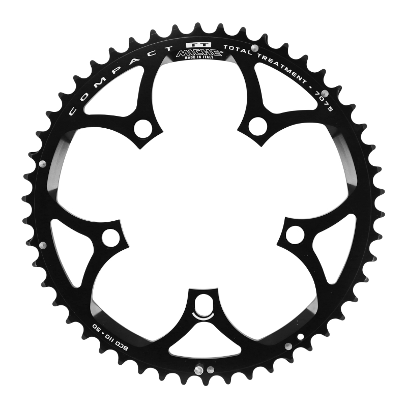 Miche PLATEAU ROUTE 5BRA D.110 50DTS EXTERIEUR TYPE SHIMANO ET CAMPAGNOLO