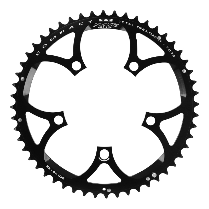 Miche PLATEAU ROUTE 5BRA D.110 52DTS EXTERIEUR TYPE SHIMANO ET CAMPAGNOLO