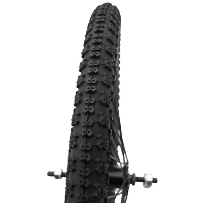 Pneu vélo BMX 20x1.95" TR noir (54-406) - Roue et pneu vélo sur La