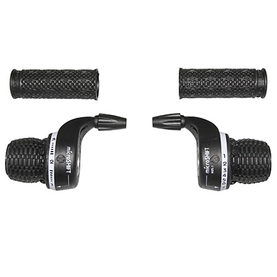 Manette VTT SRAM Gripshift Droite MRX 3x7V - Compatible Shimano - Poignée Tournante - Sport