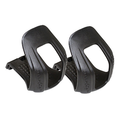 Cale pied vtt zefal court resine noir s-m sans courroie (paire) - Pièce