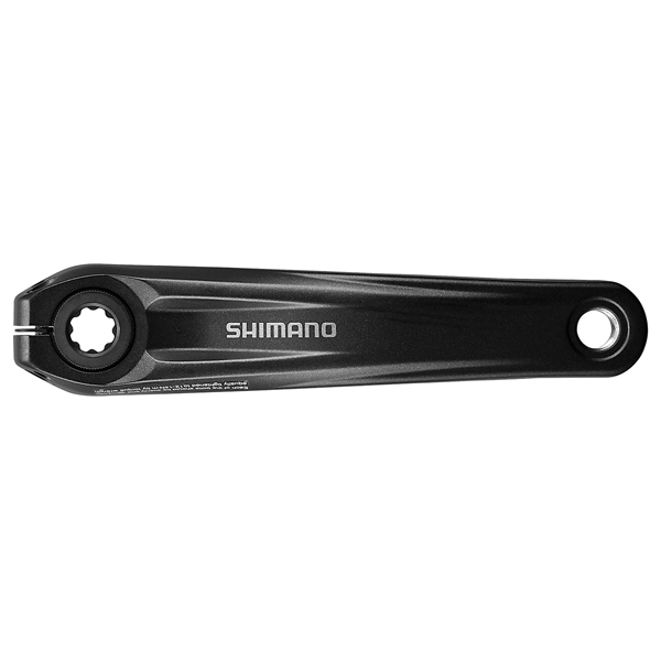 Manivelle Droite City Shimano Steps E6100 - Longueur 175mm - Couleur Noire - Pièce D'Origine Qualité Shimano - 6