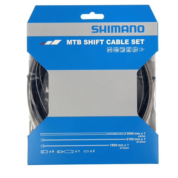 Kit Complet Câbles De Dérailleur Pour Vélo – 2m, 1,55m, 2,1m, Acier Inoxydable Gainé PVC, Ajustable, Pour VTT Et Route