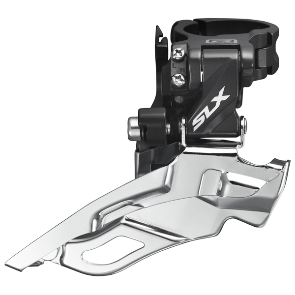 Dérailleur Avant Triple Shimano SLX FD-M671 - 28.6 Mm - Top Pull - 9 Vitesses - Occasion - Pour VTT, Route, Etc.