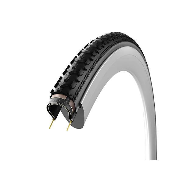 Pneu Vittoria Terreno Mix – Pliable, 33-622 (700x33C), Pour Gravel Et Cyclocross, Barre Centrale Rapide, Crampons Ouverts