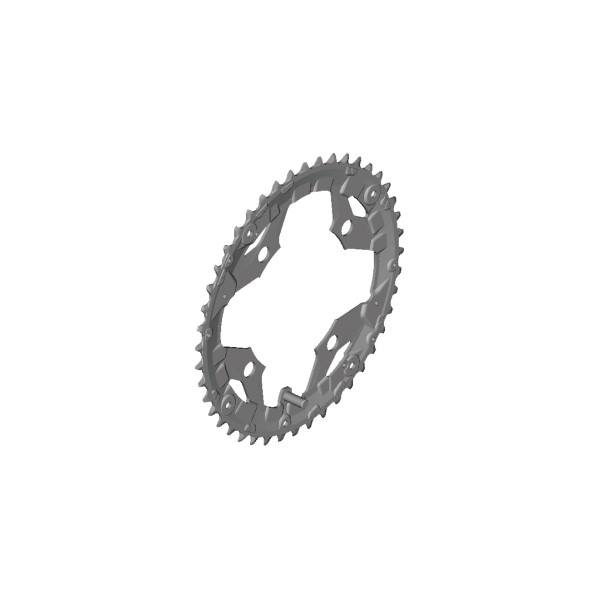 Plateau De Pédalier RFG 44D – 52,8mm – Vélo Course Vintage France – Années 1940