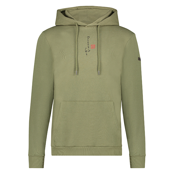 Vêtement Homme Marque Sweat à Capuche Lambretta Homme - Logo Brodé - Doublure Polaire - 70% Coton 30% Polyester Vêtement Décontracté