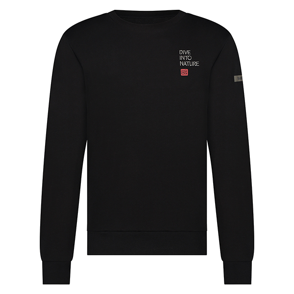 Sweat à Capoche Shimano Atelier Taille S Noir/bleu - Vêtement Vélo