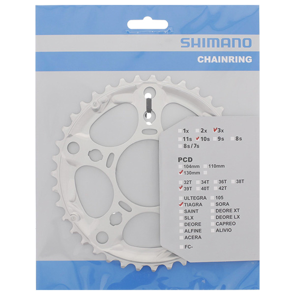 Plateau Shimano Tiagra FC-4703 39 Dents – Noir – 10 Vitesses (montage 74mm)