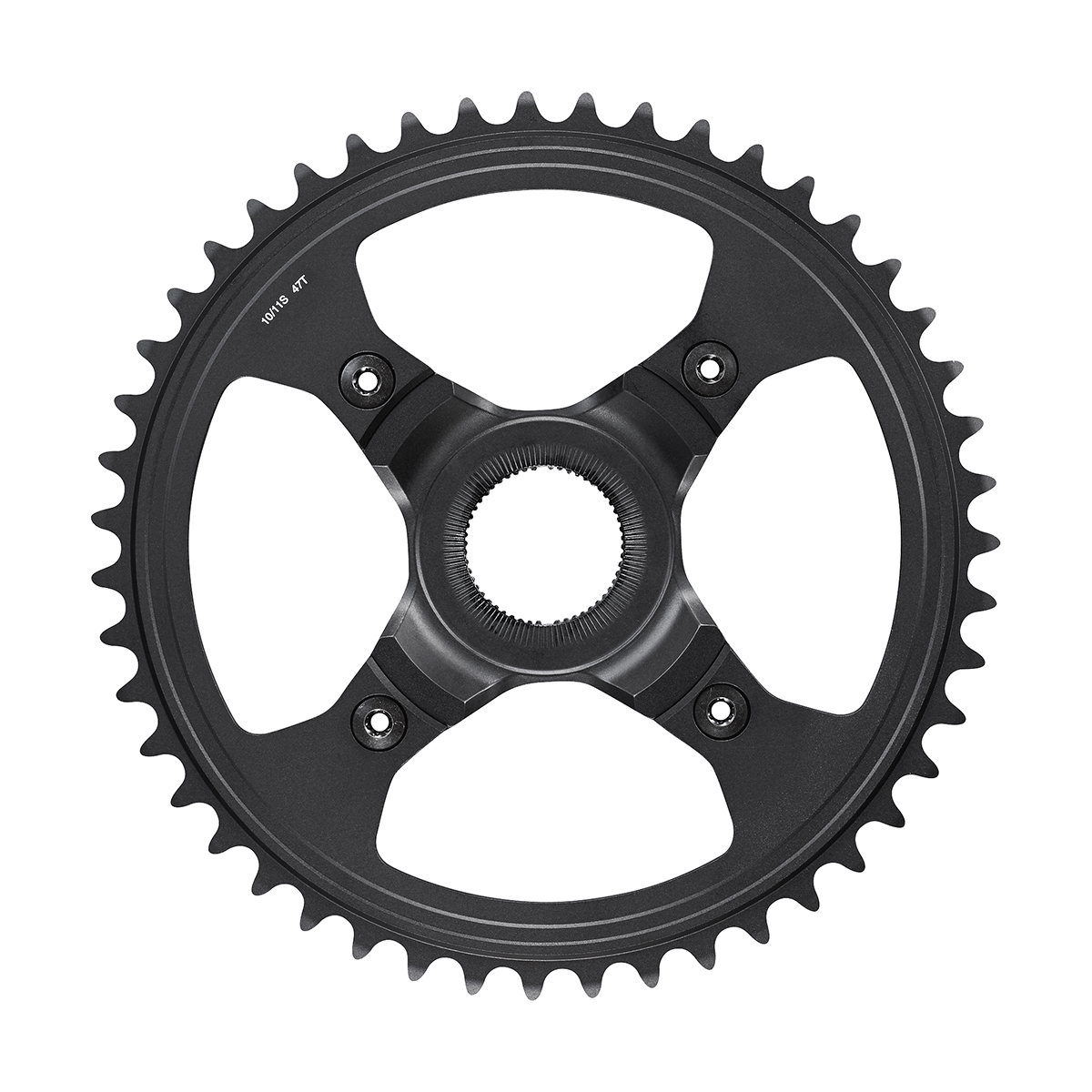 Plateau Shimano STEPS SM-CRE80 44 Dents Pour VAE - Montage Direct Mount - Noir