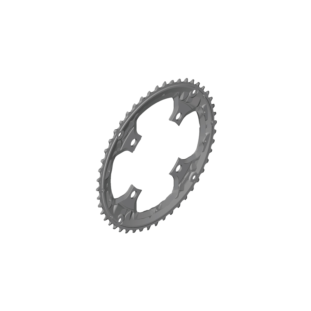 Shimano Plateau 48D Noir Deore FC-T6010 Flasque