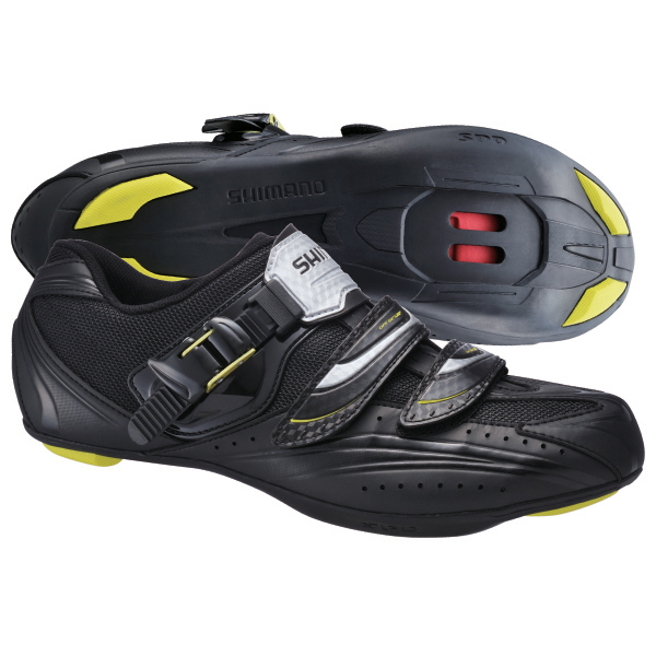 Chaussures Shimano SH-RT32 Pour Homme (EUR 44 / US 9.7) – Parfaites Pour La Route Avec Cales SPD Incluses !